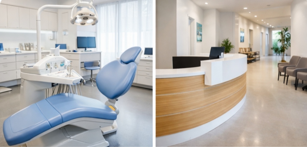 Dental clinic cleaning